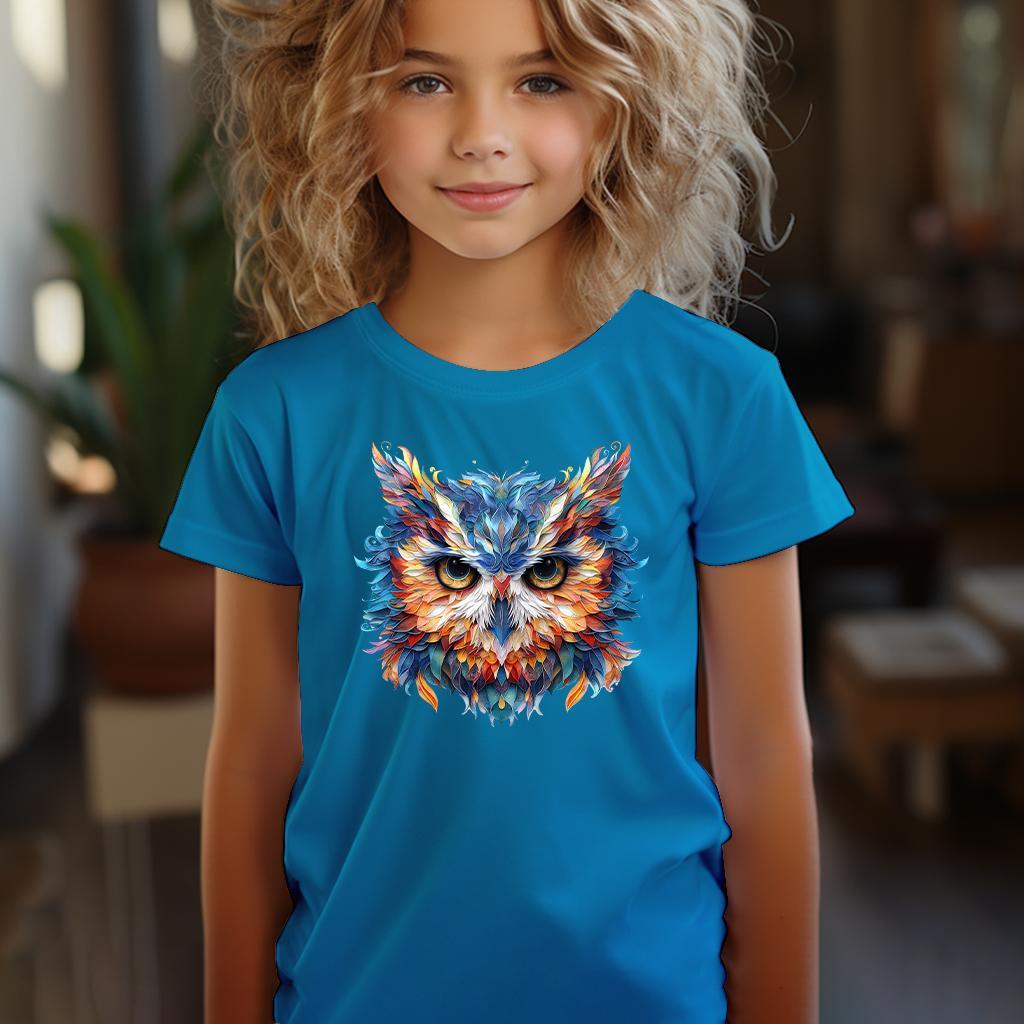 Camiseta Majica sa štampanim printom Cam 637, Dečija, Akva