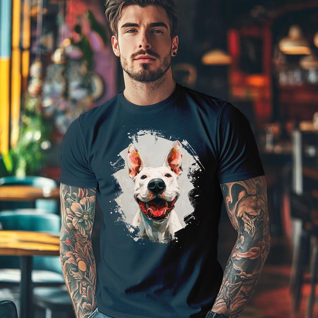 Camiseta Majica sa štampanim printom Cam 590, Muška, Tamnoplava