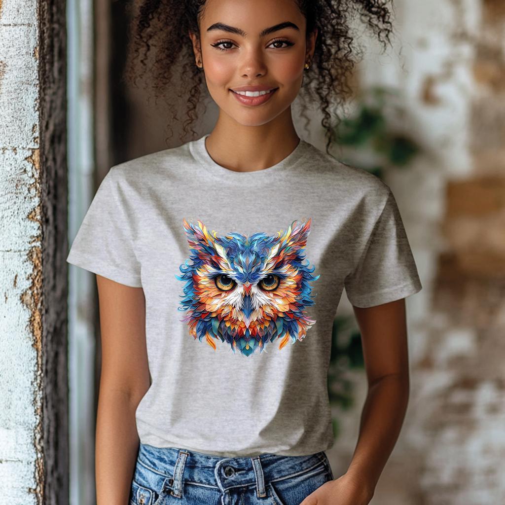 Camiseta Majica sa štampanim printom Cam 637, Ženska, Hrom