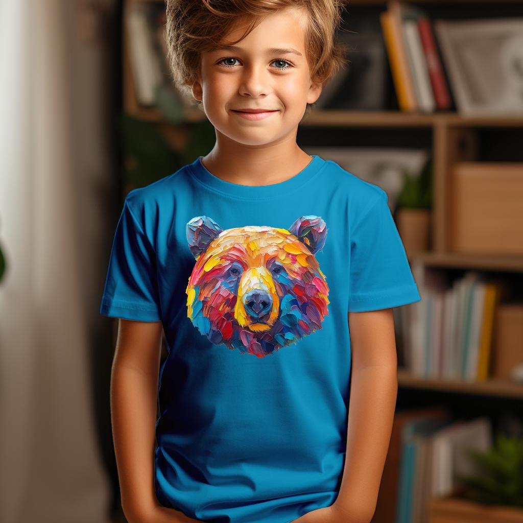 Camiseta Majica sa štampanim printom Cam 647, Dečija, Akva