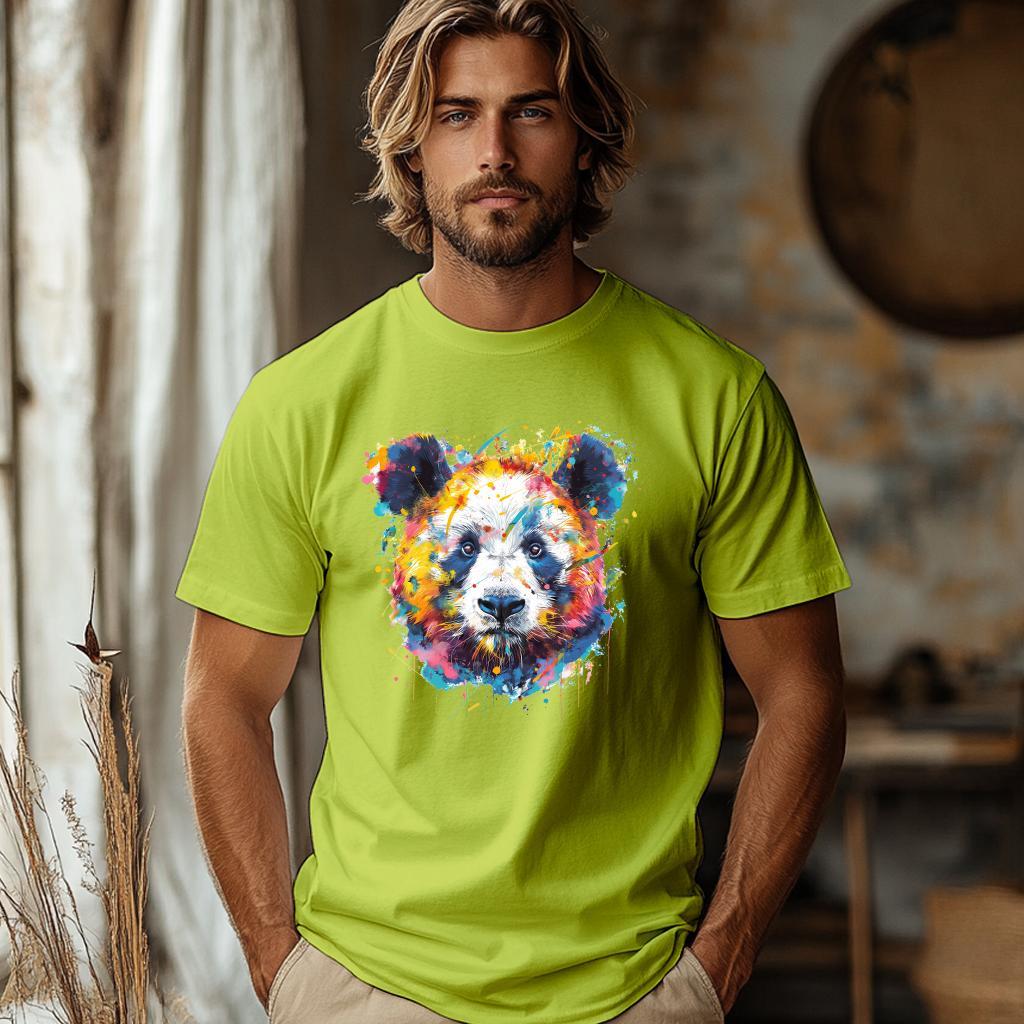 Camiseta Majica sa štampanim printom Cam 641, Muška, Limeta