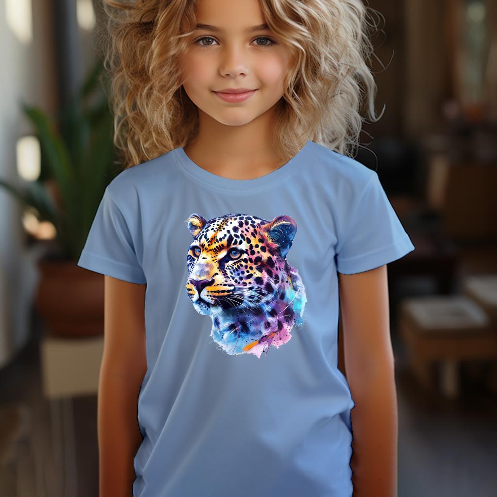 Camiseta Majica sa štampanim printom Cam 615, Dečija, Cijan