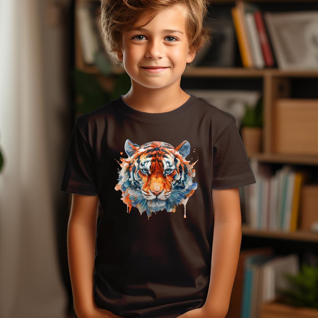 Camiseta Majica sa štampanim printom Cam 657, Dečija, Čokolada