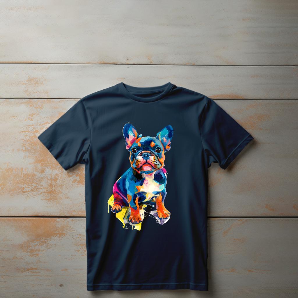 Camiseta Majica sa štampanim printom Cam 589, Dečija, Tamnoplava