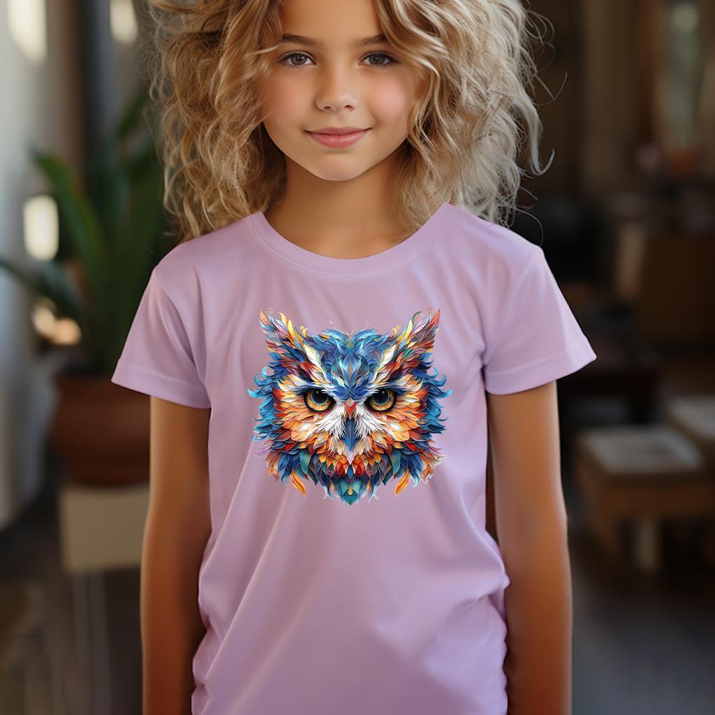 Camiseta Majica sa štampanim printom Cam 637, Dečija, Svetloroze