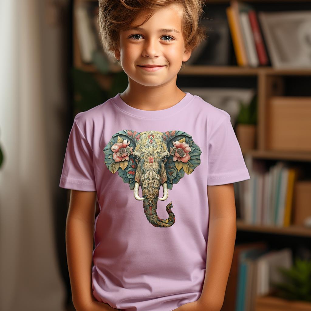 Camiseta Majica sa štampanim printom Cam 661, Dečija, Svetloroze