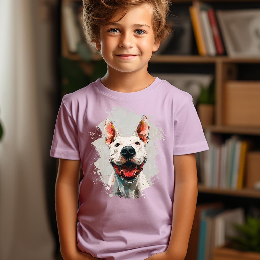 Camiseta Majica sa štampanim printom Cam 590, Dečija, Svetloroze