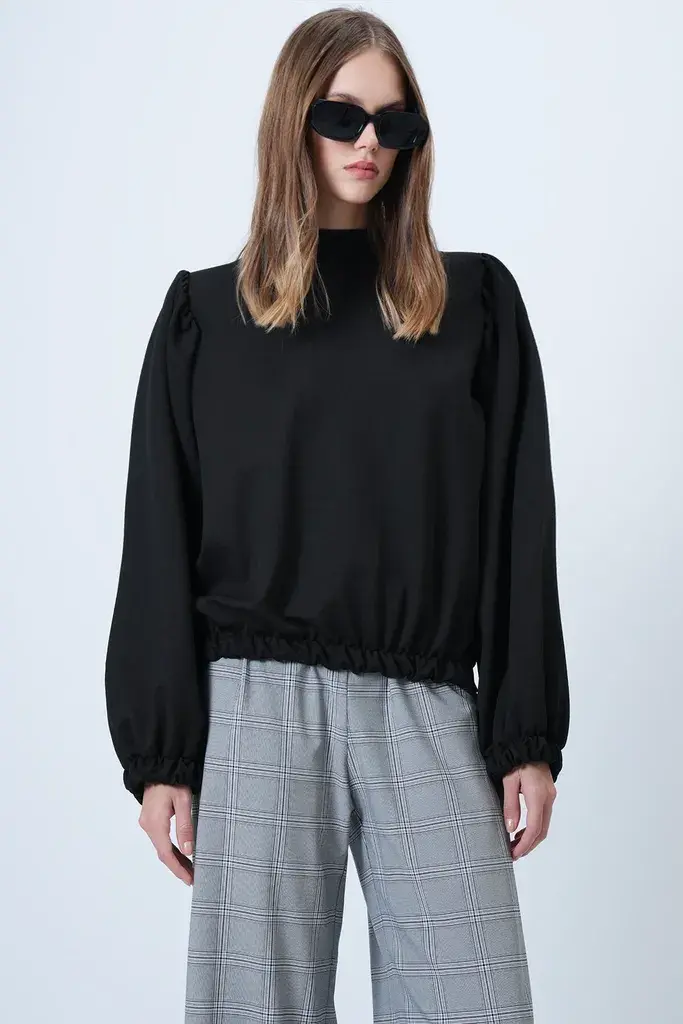 Trend Alacati Stili Ženska bluza Alc-X14649, Crna