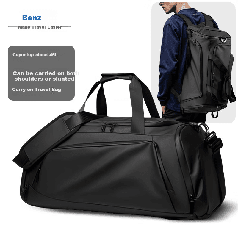 Banzheni Putna torba, 45 L, Crna