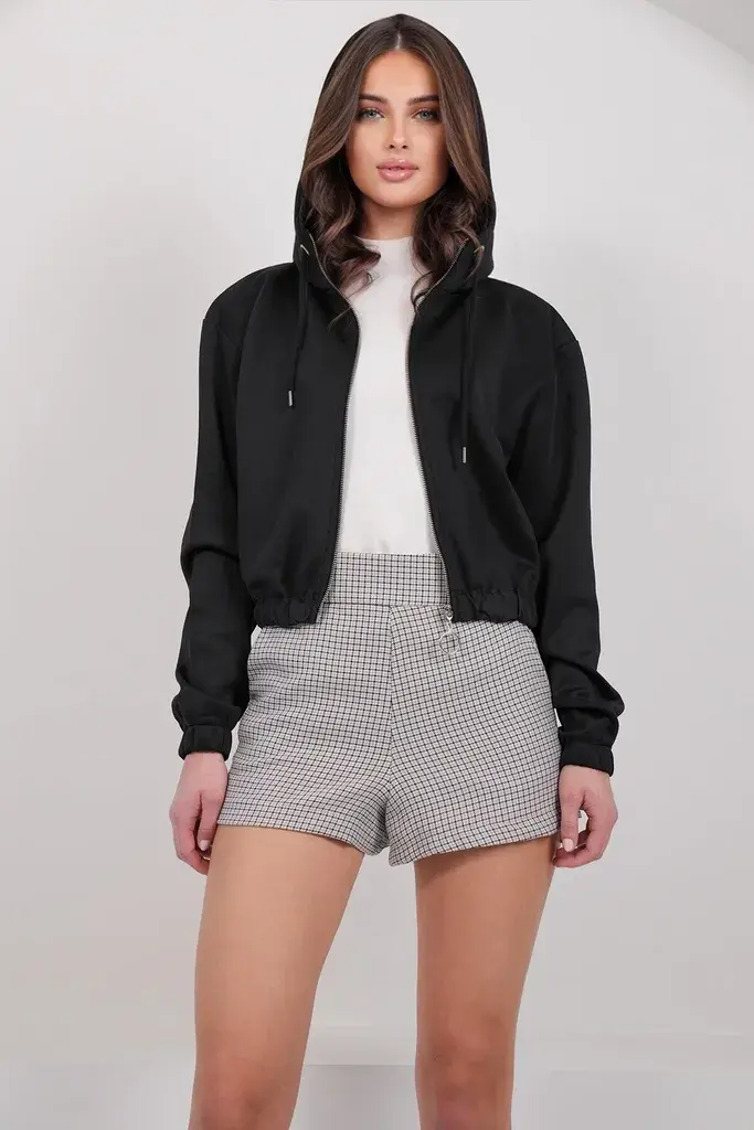 Trend Alacati Stili Ženska jakna Alc-X14998, Crna