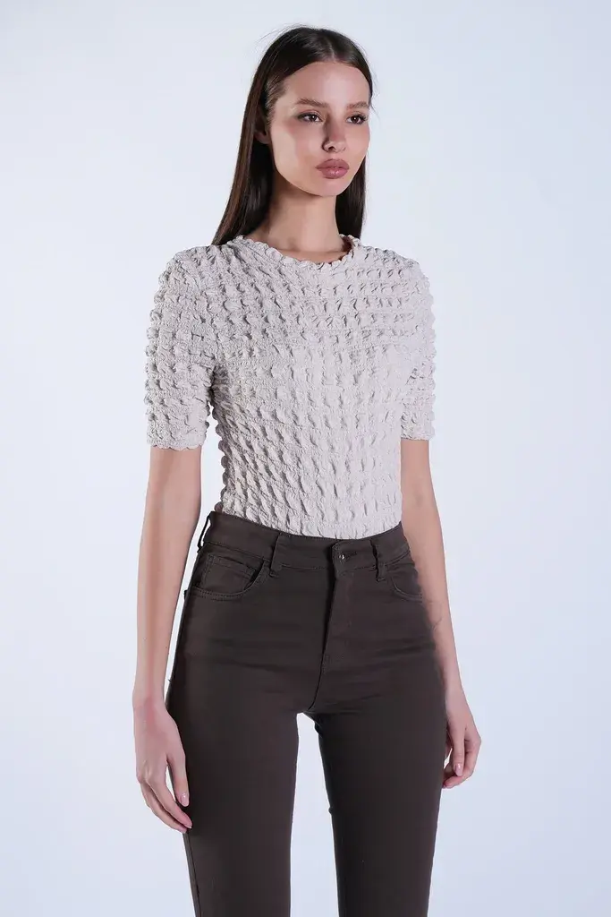 Trend Alacati Stili Ženska bluza Alc-X15094, Bež