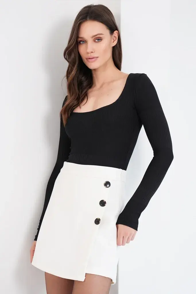 Trend Alacati Stili Ženska bluza Alc-X14838, Crna