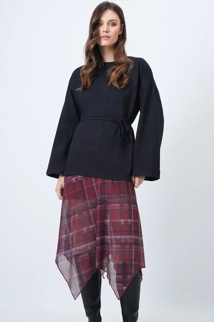 Trend Alacati Stili Ženska bluza Alc-X14715, Crna