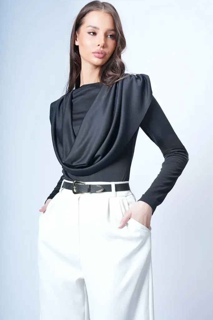 Trend Alacati Stili Ženska bluza Alc-X15063, Crna