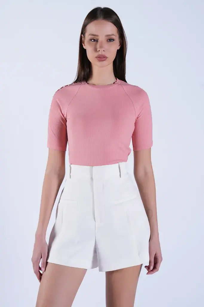 Trend Alacati Stili Ženska bluza Alc-X15105, Roze