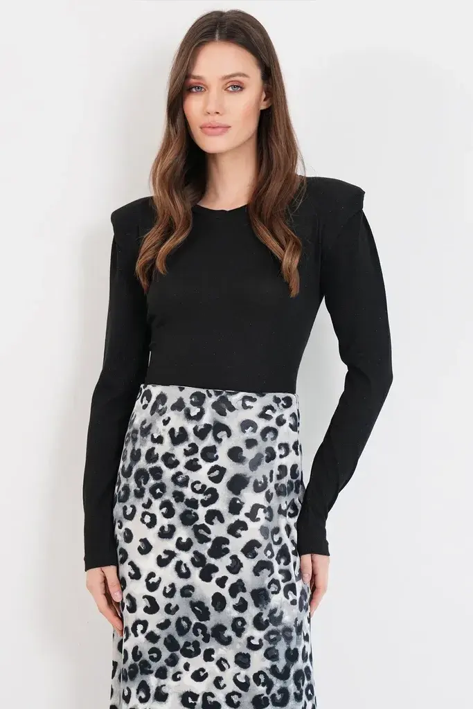 Trend Alacati Stili Ženska bluza Alc-X14786, Crna