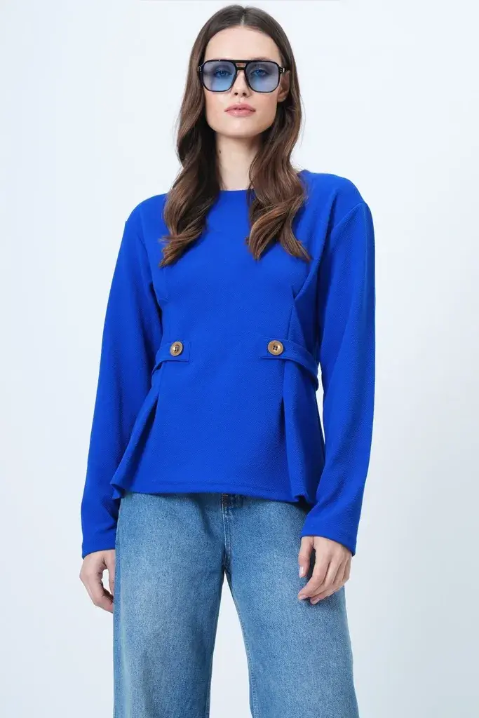 Trend Alacati Stili Ženska bluza Alc-X14701, Tamnoplava