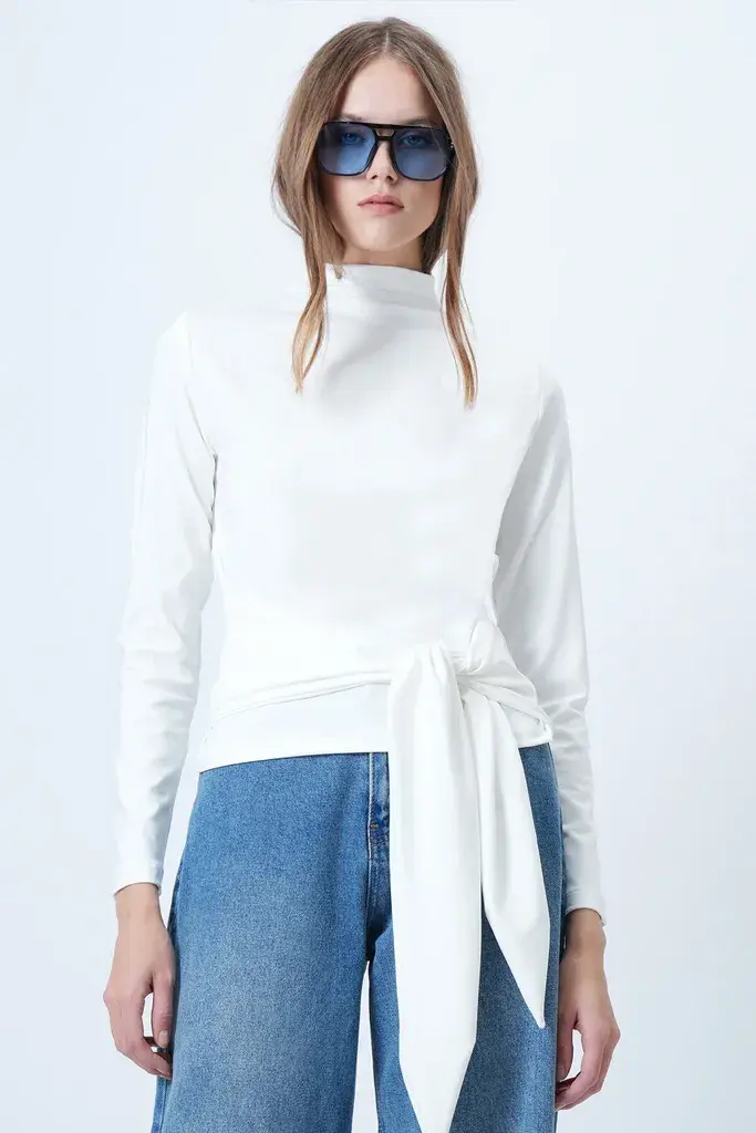Trend Alacati Stili Ženska bluza Alc-X14652, Bela