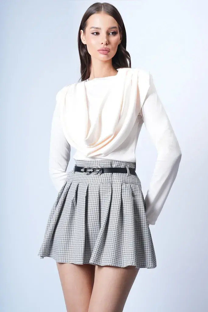 Trend Alacati Stili Ženska bluza Alc-X15063, Bež