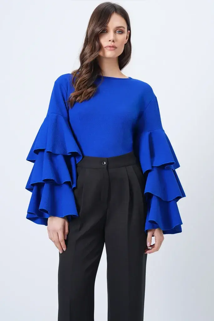 Trend Alacati Stili Ženska bluza Alc-X14714, Tamnoplava