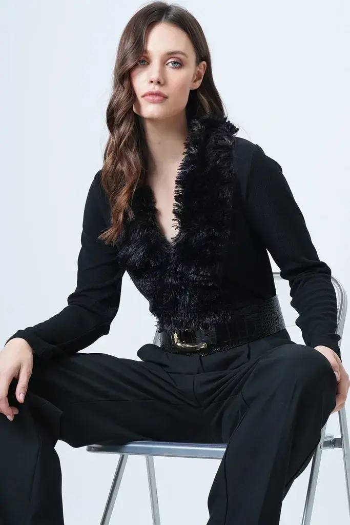 Trend Alacati Stili Ženska bluza Alc-X14697, Crna