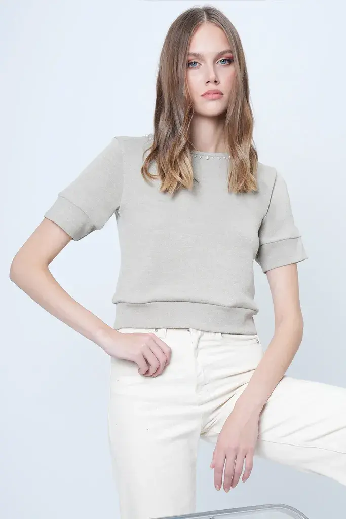 Trend Alacati Stili Ženska bluza Alc-X14637, Kaki
