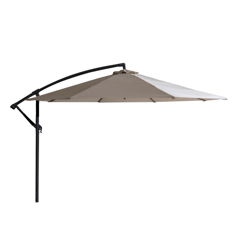 EHomeGarden Suncobran, 3m, Sivi