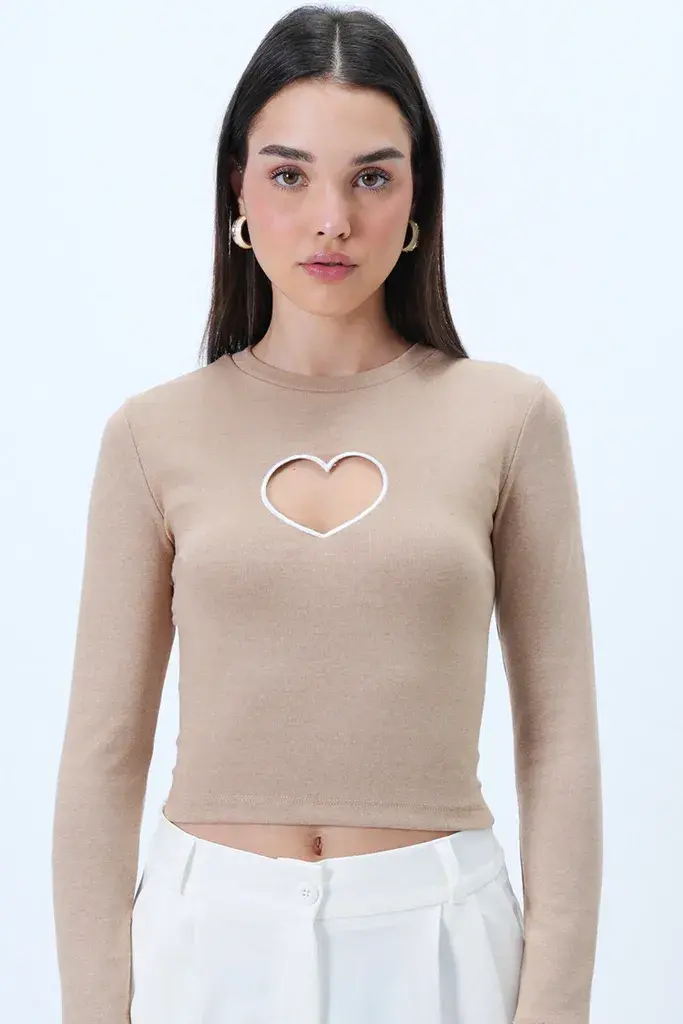 Trend Alacati Stili Ženska bluza Alc-X7995, Bež