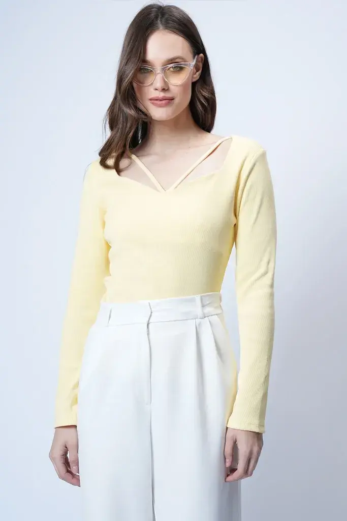 Trend Alacati Stili Ženska bluza Alc-X14791, Žuta