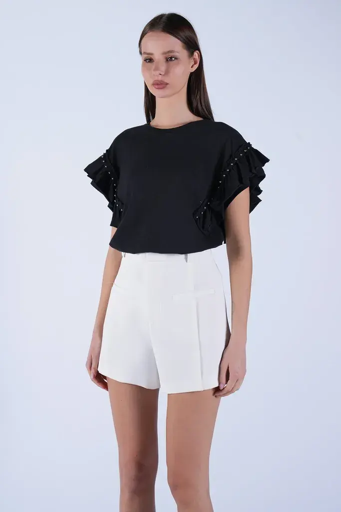 Trend Alacati Stili Ženska bluza Alc-X15136, Crna