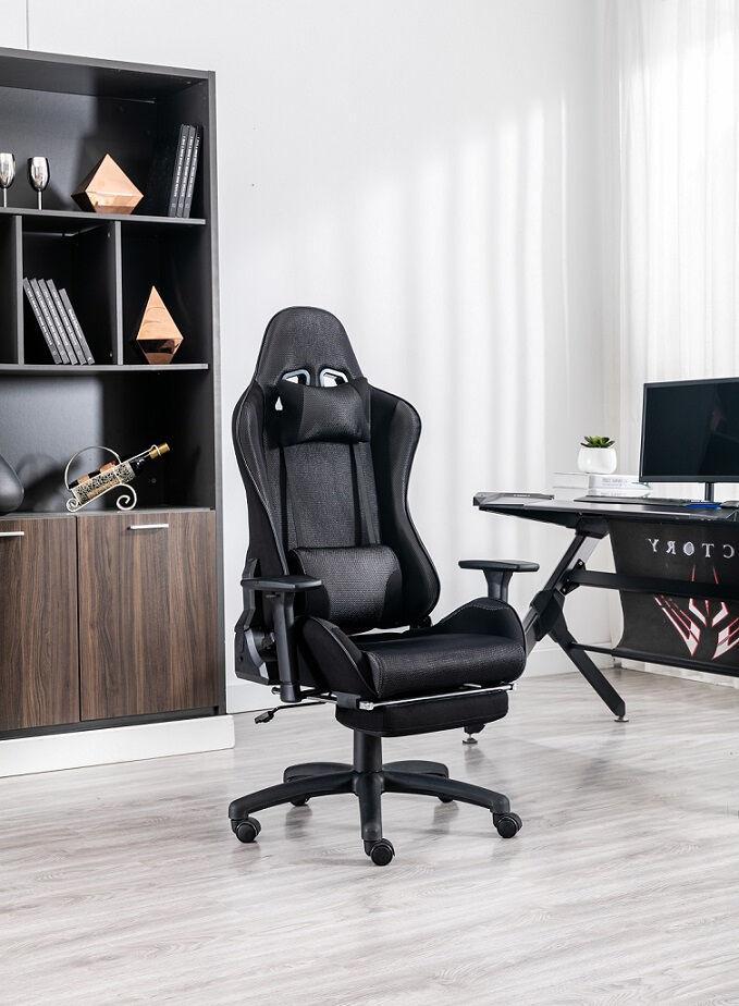 Eplaygame Gejmerska stolica HC-4036BL, Crna