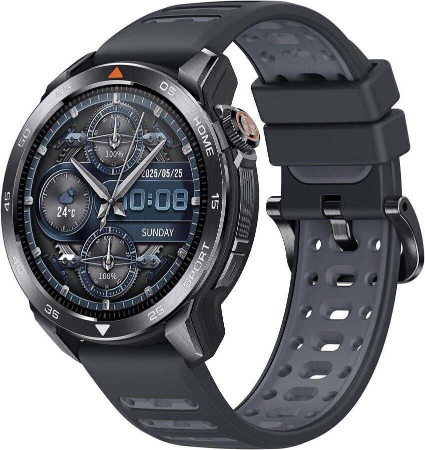 Mibro Pametni sat Gs Pro 2, 1.43", AMOLED, GPS, 2 narukvice, Tamnosivi