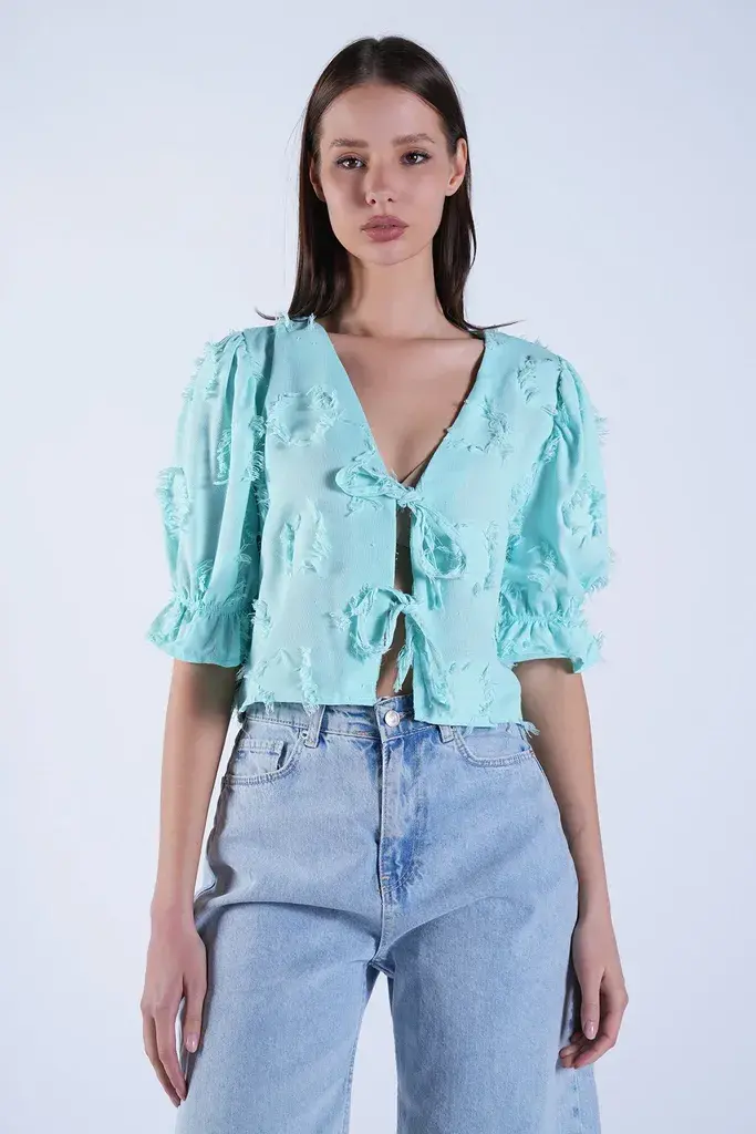 Trend Alacati Stili Ženska bluza Alc-X15132, Menta