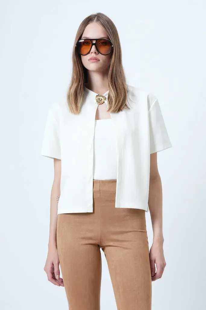 Trend Alacati Stili Ženska bluza Alc-X14650, Bela