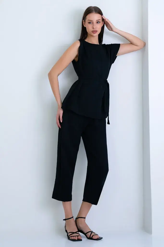 Trend Alacati Stili Ženski komplet Alc-X15224, Crni