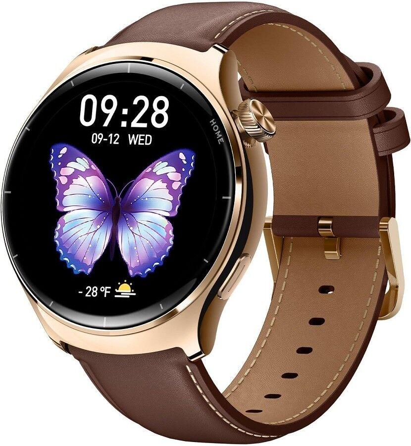Mibro Pametni sat Lite 3 Pro, 1.32", AMOLED, GPS, 2 narukvice, Rose gold