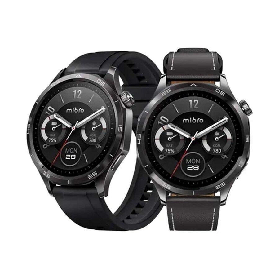 Mibro Pametni sat GT, 1.43", AMOLED, GPS, 2 narukvice, Crni