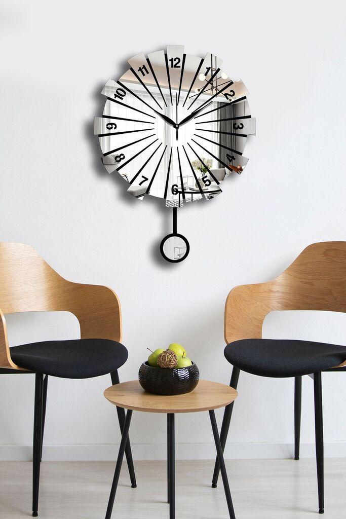 Wallity Zidni sat Vlnt111Gu, 39x50 cm, Srebrne boje