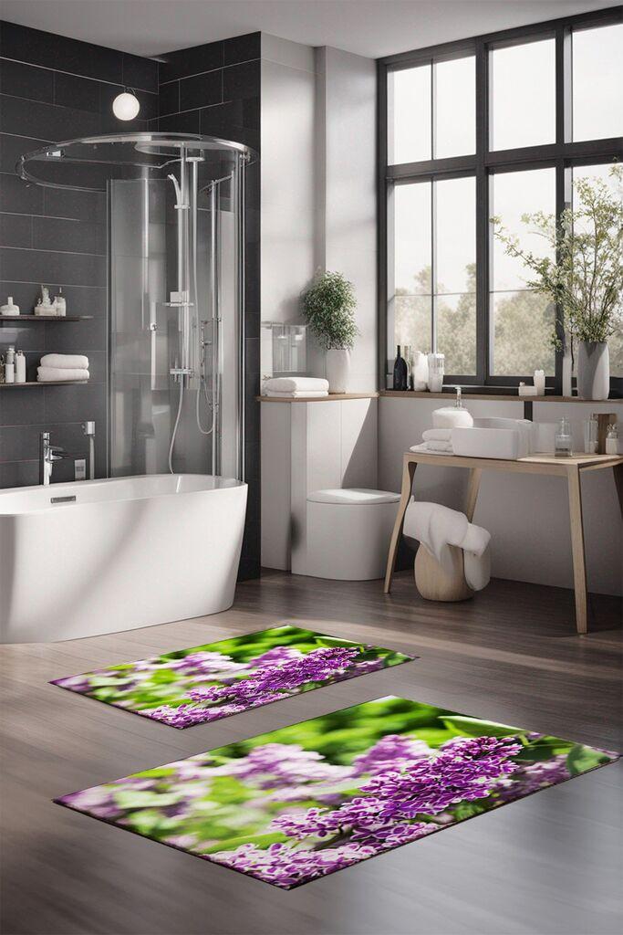 L'essentiel Maison Set prostirki za kupatilo CT-5143, 2 Komada, Šarena