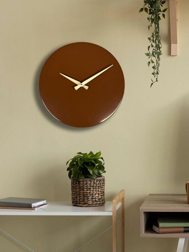 Wallity Zidni sat 35Sivmet, 35x35 cm, Braon