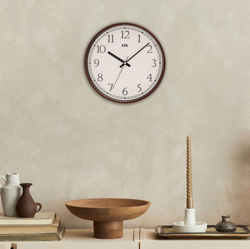 Wallity Zidni sat Slim, 30,5x30,5 cm, Braon