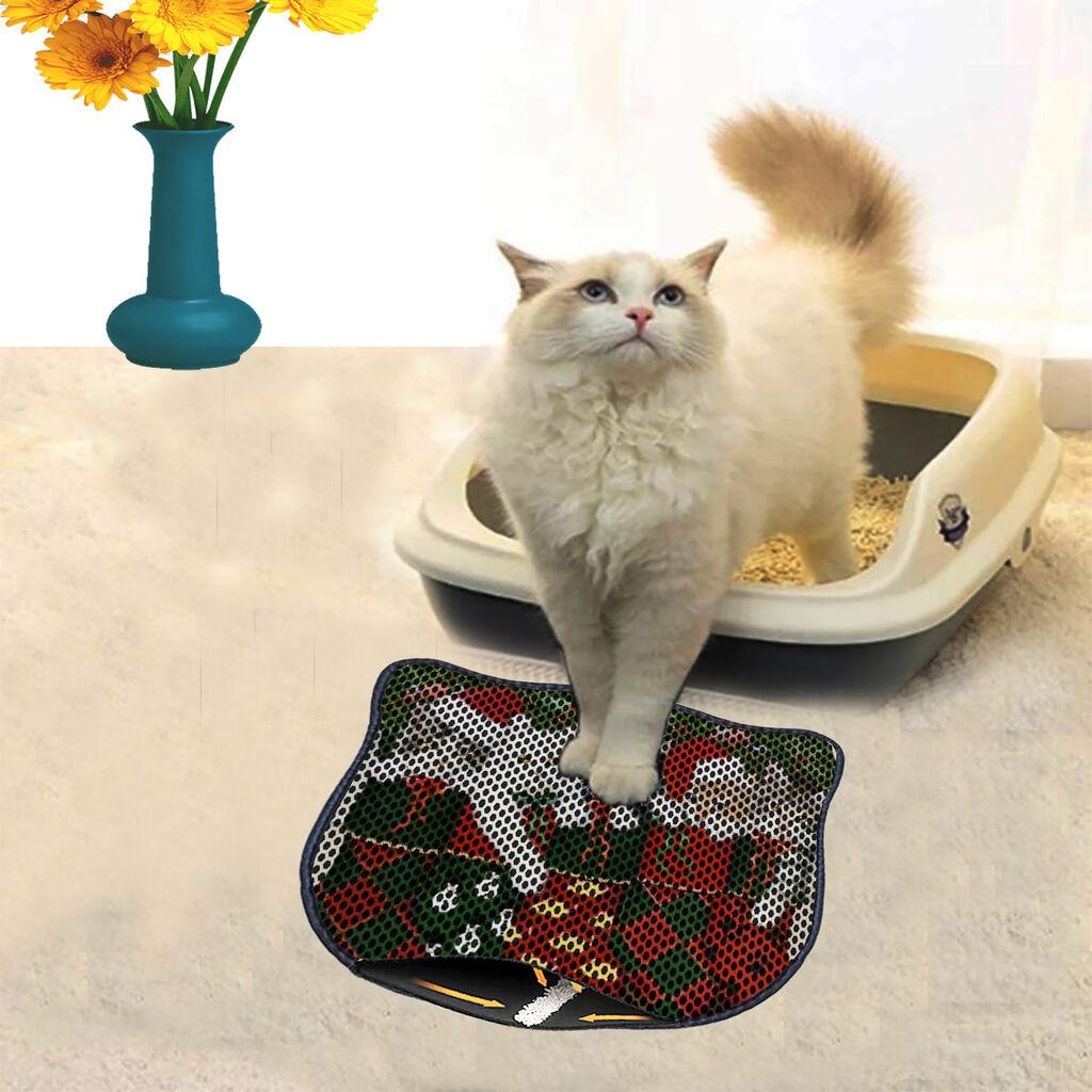 Aberto Design Prostorika za toalet za mačke Kdkafa0169, 40 x 50 cm, Šarena