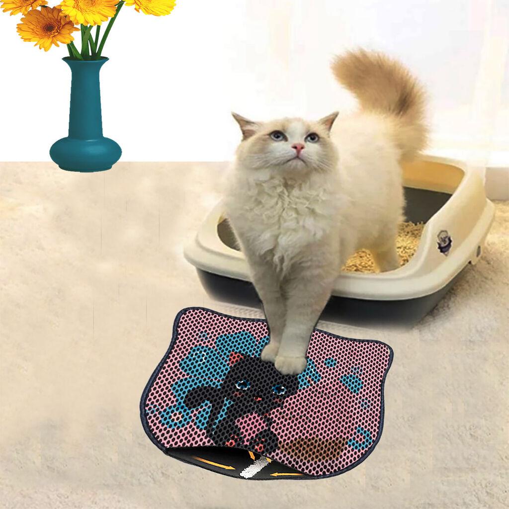 Aberto Design Prostorika za toalet za mačke Kdkafa0061, 40 x 50 cm, Roze