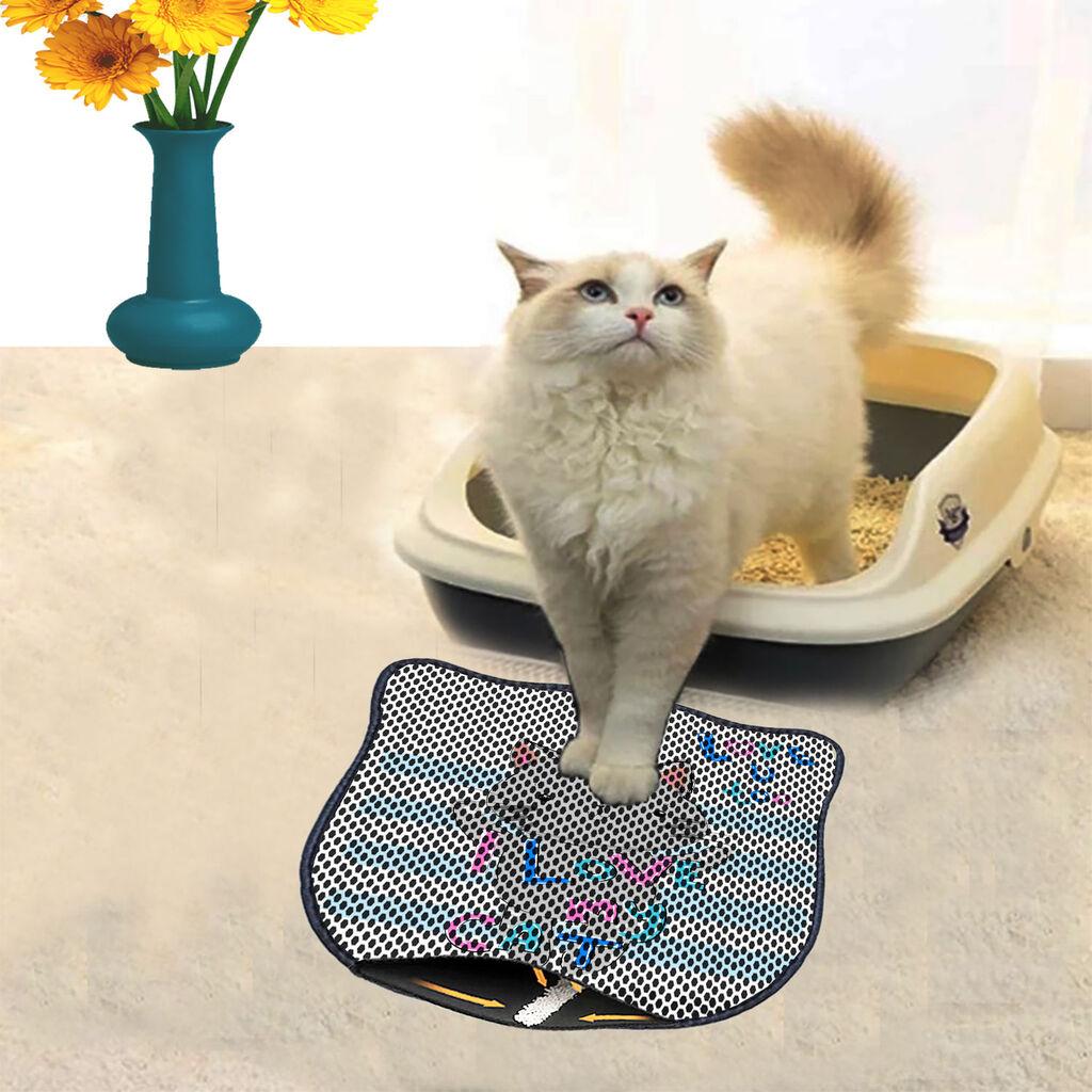 Aberto Design Prostorika za toalet za mačke Kdkafa0209, 40 x 50 cm, Šarena