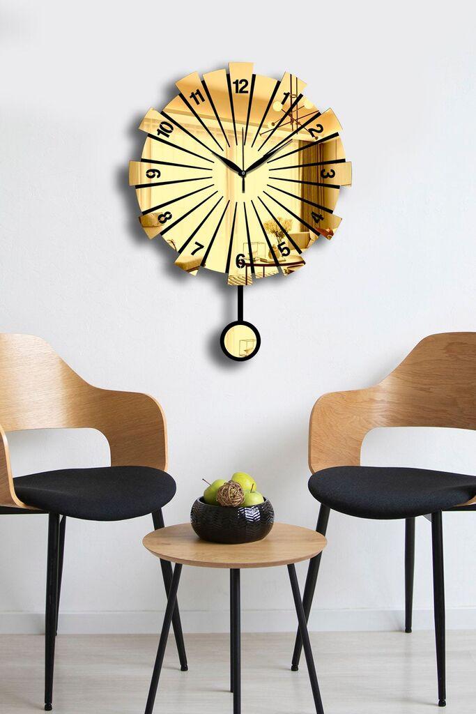 Wallity Zidni sat Vlnt111Al, 39x50 cm, Zlatne boje