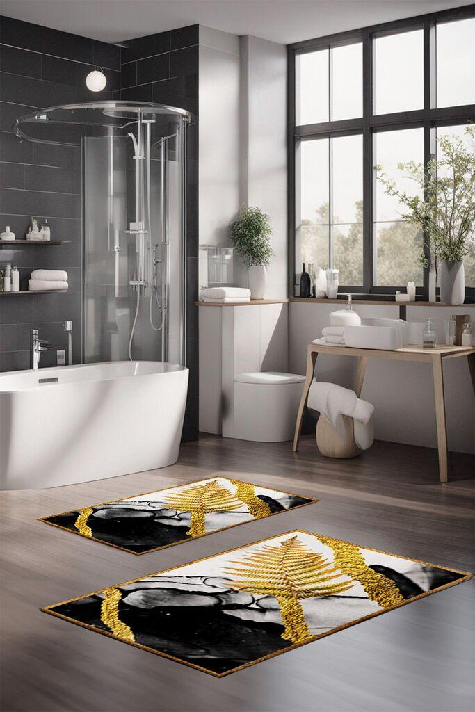 L'essentiel Maison Set prostirki za kupatilo CT-5267, 2 Komada, Šarena