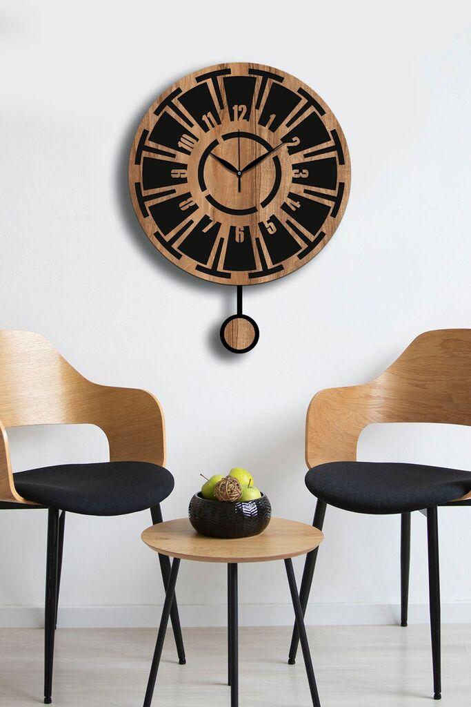 Wallity Zidni sat Vlnt114Mo, 39x50 cm, Orah-crni