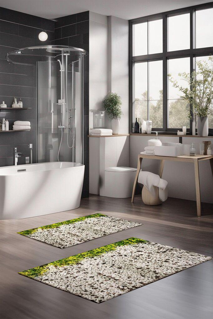 L'essentiel Maison Set prostirki za kupatilo CT-5315, 2 Komada, Šarena