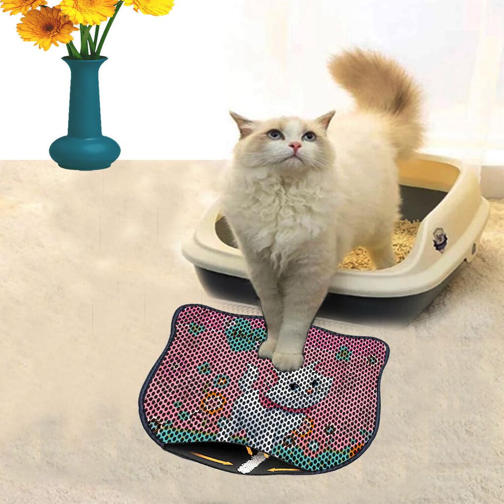 Aberto Design Prostorika za toalet za mačke Kdkafa0140, 40 x 50 cm, Roze