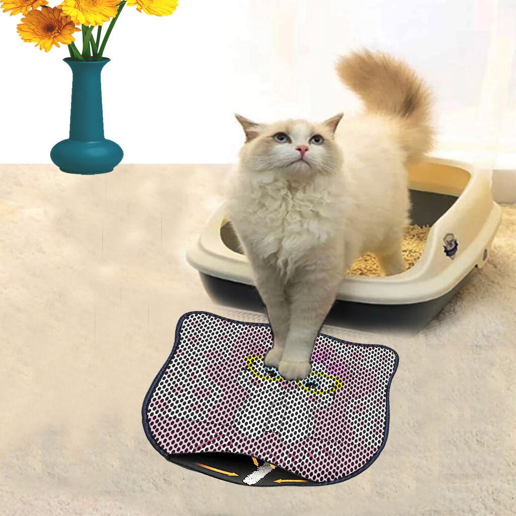 Aberto Design Prostorika za toalet za mačke Kdkafa0219, 40 x 50 cm, Šarena